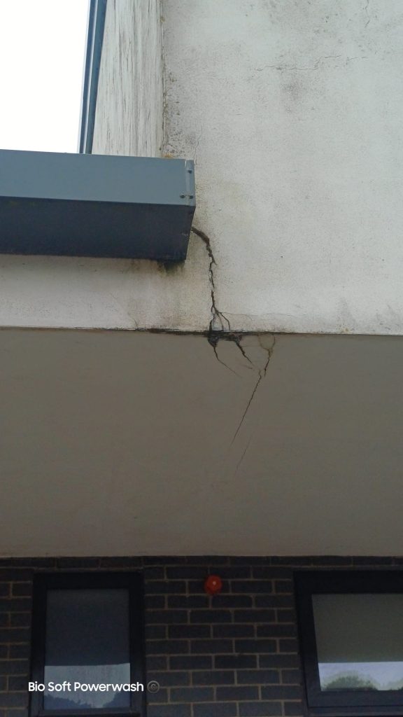 cracks on walls